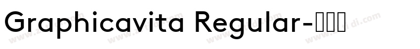 Graphicavita Regular字体转换